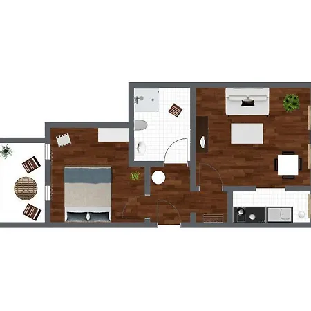 Gemuetliche Mit Balkon *